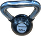 ATTACK FITNESS Chrome Handle Rubber Kettlebells- 10KG - Blue-ChipfitenessStore