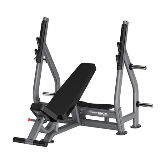 Attack Strength Olympic Incline Bench - Blue-ChipfitenessStore