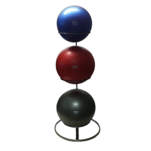 MYO STRENGTH Fit Ball Rack (Holds 3 Balls) - Blue-ChipfitenessStore