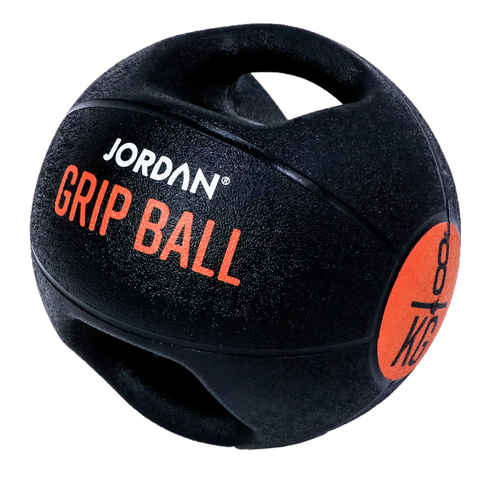 JODAN FITNESS 10kg Grip Ball - Red