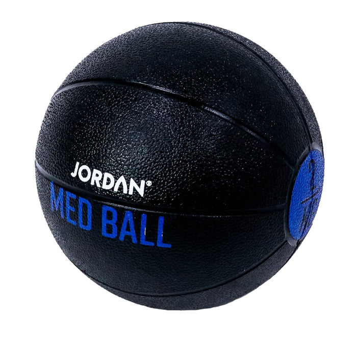 JODAN FITNESS 9kg Medicine Ball - Black/Amber