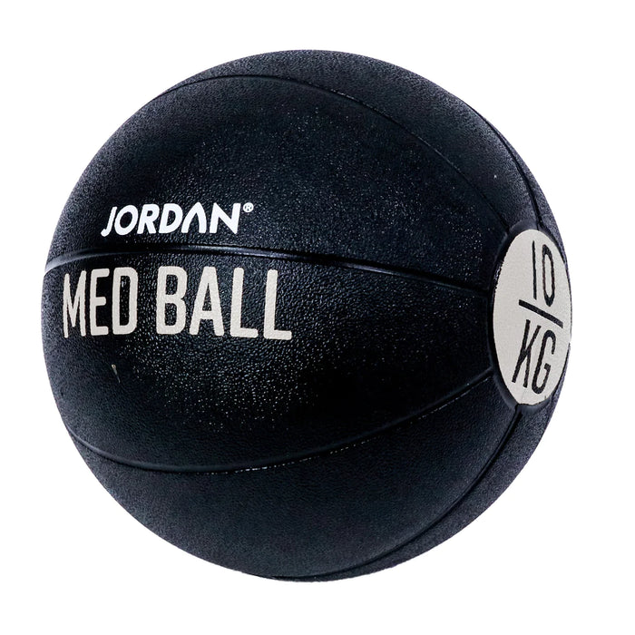 JODAN FITNESS 1kg Medicine Ball - Black/Pink