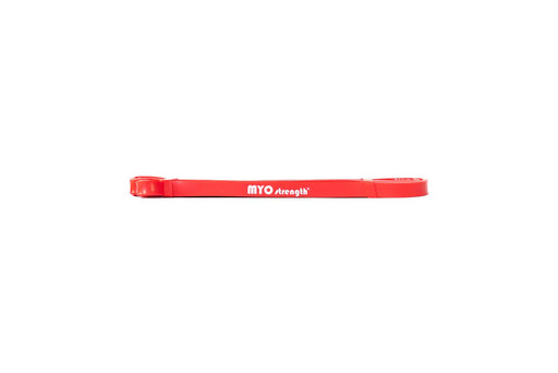 MYO STRENGTH Resistance Band - 2000mm x 13mm x 4.6mm Red - Blue-ChipfitenessStore