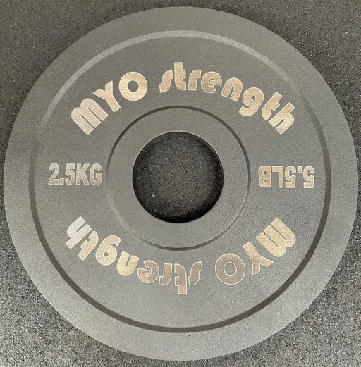MYO Strength Olympic Disc Urethane - 2.5kg - Blue-ChipfitenessStore
