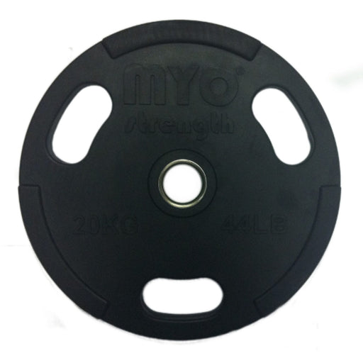Olympic Disc Rubber Coated Black 2.5kg - Blue-ChipfitenessStore