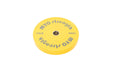 Olympic Solid Rubber Coloured Bumper Plate - 15kg Yellow / Grey – 450mm - Blue-ChipfitenessStore
