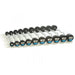 Rubber Barbell with PU End Cap - 35kg EZ - Blue-ChipfitenessStore