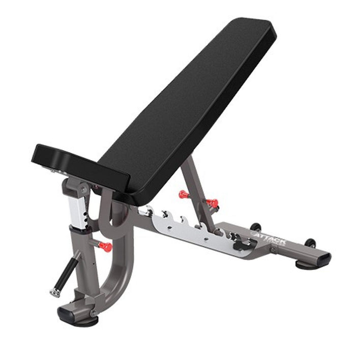 Attack Strength Adjustable Bench - Blue-ChipfitenessStore