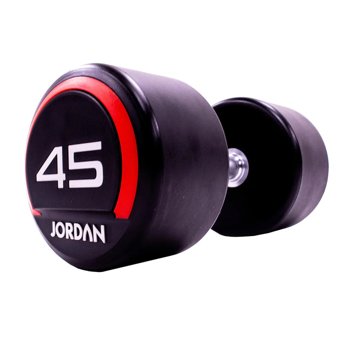 PREMIUM URETHANE DUMBBELLS (RED) 20kg Premium Urethane Dumbbells (Pair)