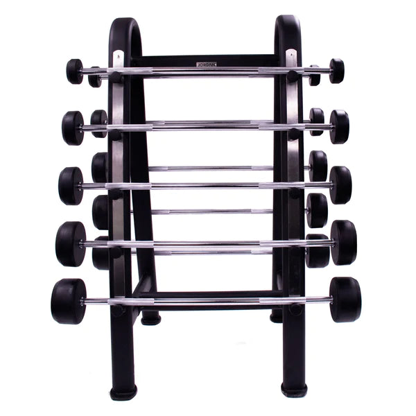 JORDAN FITNESS Barbell Rack (10 Bar) - Black