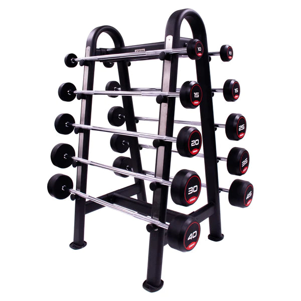 JORDAN FITNESS Barbell Rack (10 Bar) - Grey