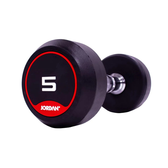 Jordan Fitness Classic Rubber Dumbbells 1-10kg + 2-20kg