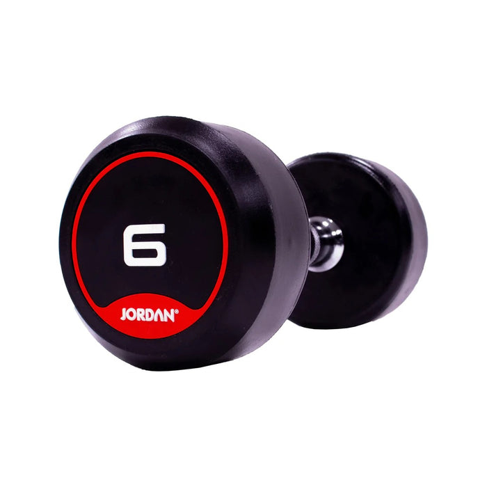 Jordan Fitness Classic Rubber Dumbbells 1-10kg + 2-20kg