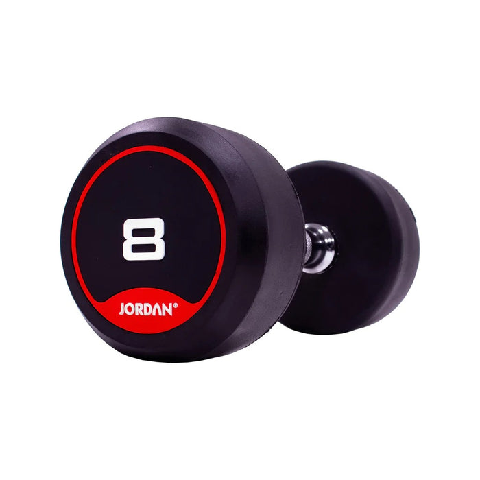 Jordan Fitness Classic Rubber Dumbbells 1-10kg + 2-20kg