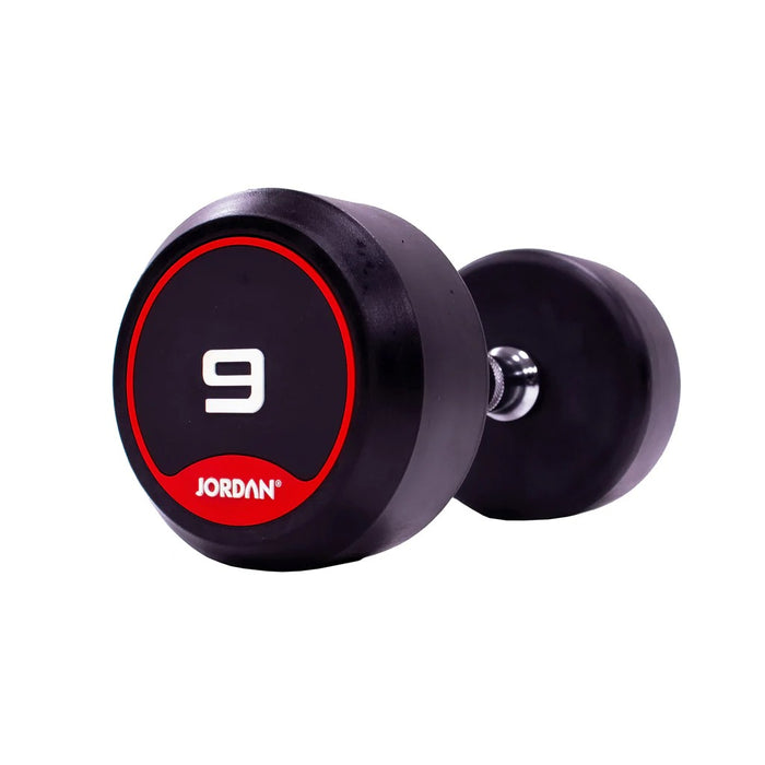 Jordan Fitness Classic Rubber Dumbbells 1-10kg + 2-20kg