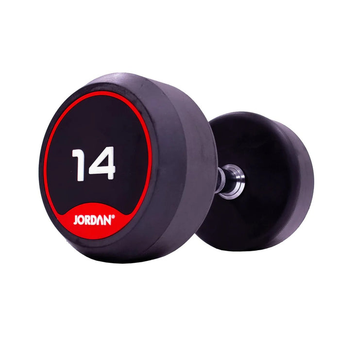 Jordan Fitness Classic Rubber Dumbbells 1-10kg + 2-20kg