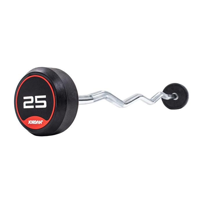 Jordan Fitness Premium Urethane Barbell (Curl Bar)