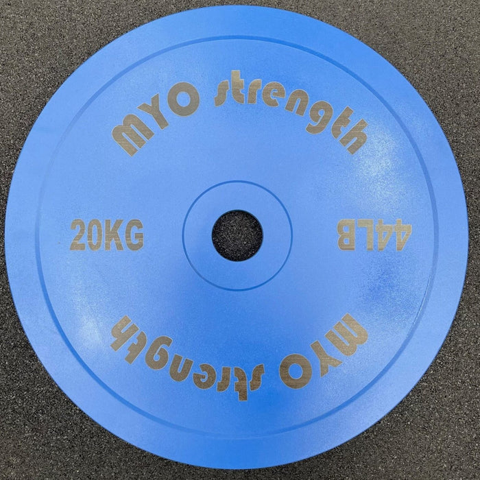 Olympic Steel Calibrated Plate - 2.5kg - Blue-ChipfitenessStore